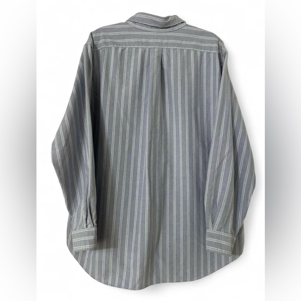 Ralph Lauren Classic Fit Men’s Button-Down Shirt - Size 17.5 34/35 - striped - Picture 2 of 7